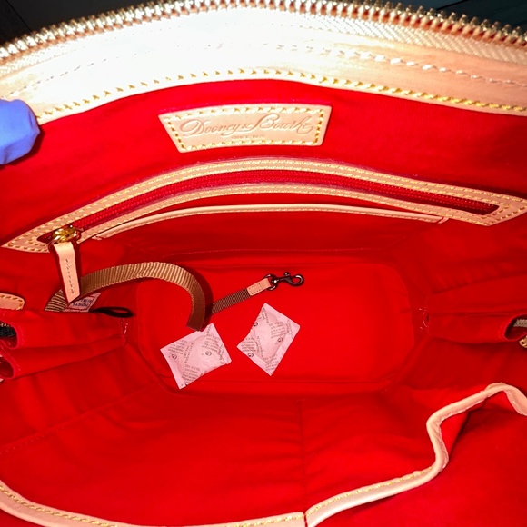 NEW! Dooney & Bourke Art Deco Zip-Zip Satchel (Original Price $308) - Picture 5 of 7